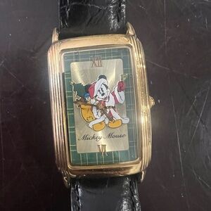 Fossil Limited Edition Mickey Mouse Santa Watch 255/1,000 Working